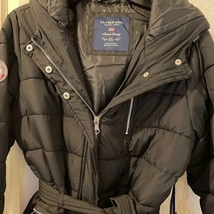 Women’s US Polo Assoc Belted Puffer Jacket XL